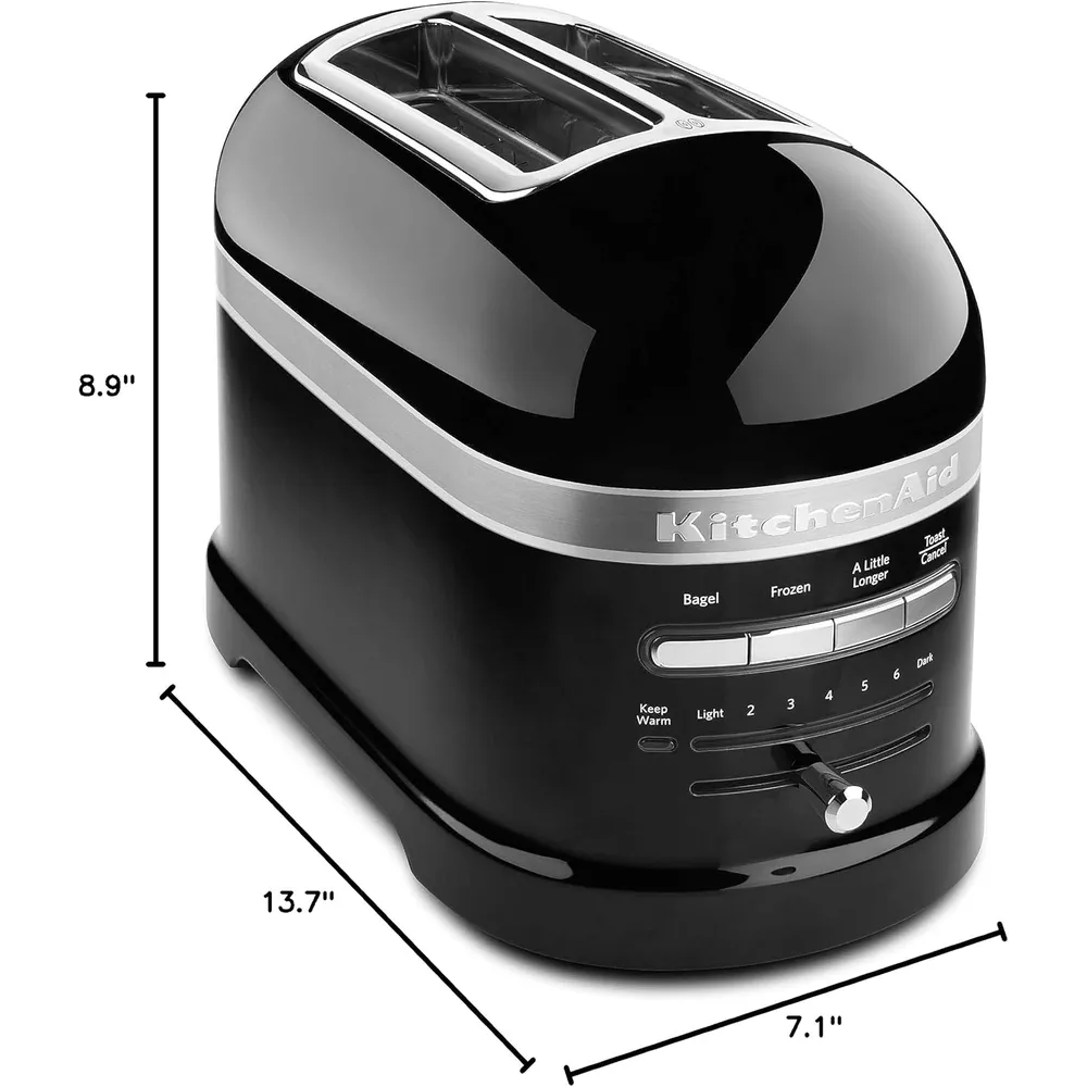 KITCHENAID PRO LINE, TOSTADORA AUTOMÁTICA 2 REBANADAS | NEGRO ÓNIX