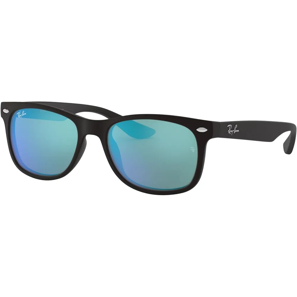 Ray-Ban Junior RJ9052S Gafas de sol para niños | Black / Blue Flash II