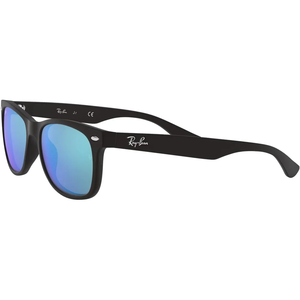 Ray-Ban Junior RJ9052S Gafas de sol para niños | Black / Blue Flash II