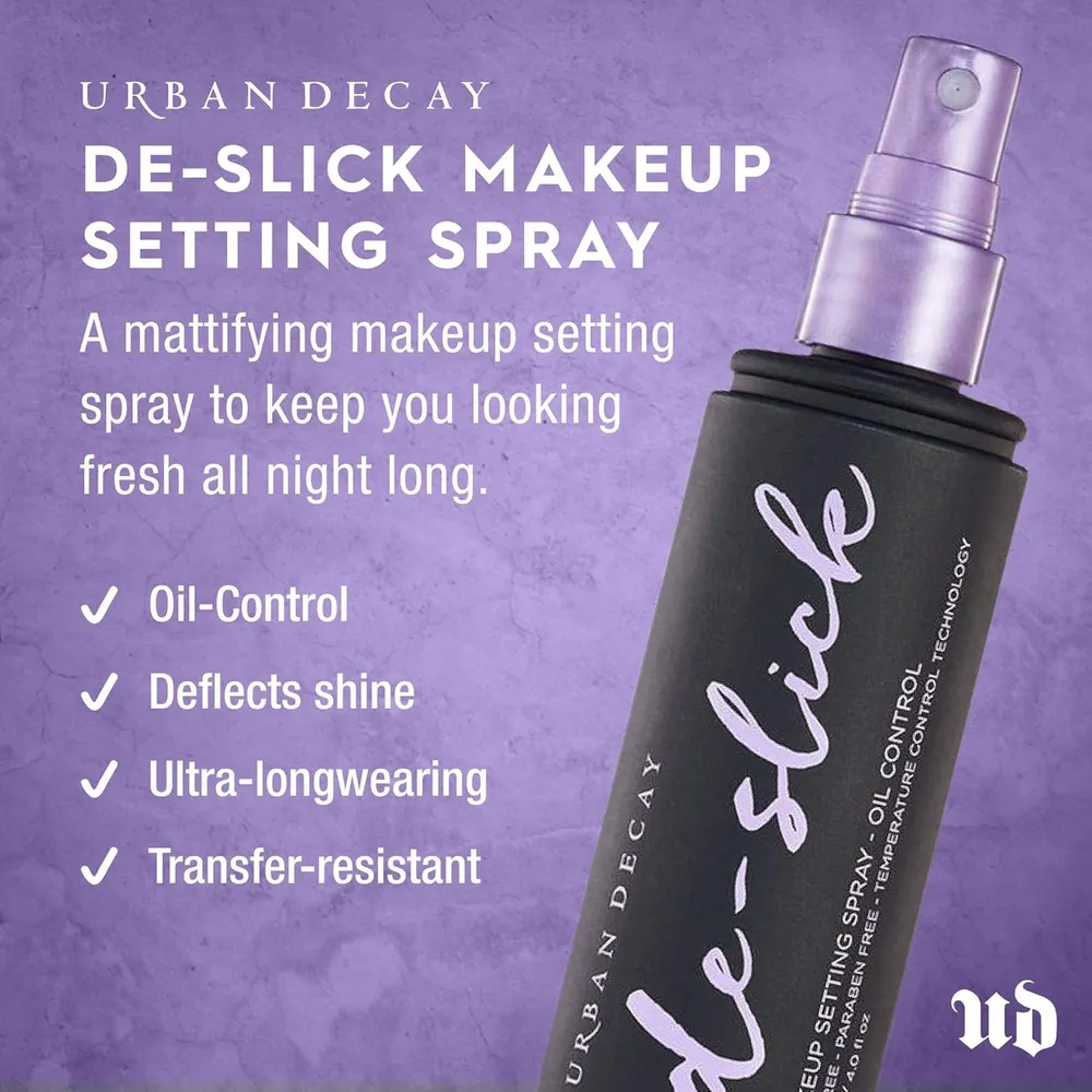 SPRAY FIJADOR URBAN DECAY DE-SLICK MATE 4 OZ / 120 ML