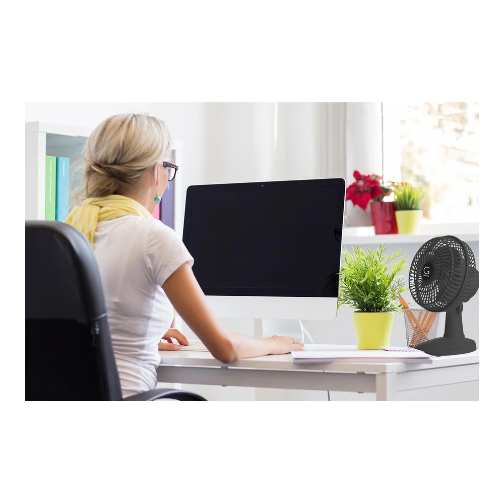 GENESIS A1 CLIPFANBLUE - VENTILADOR DE CLIP DE 6"