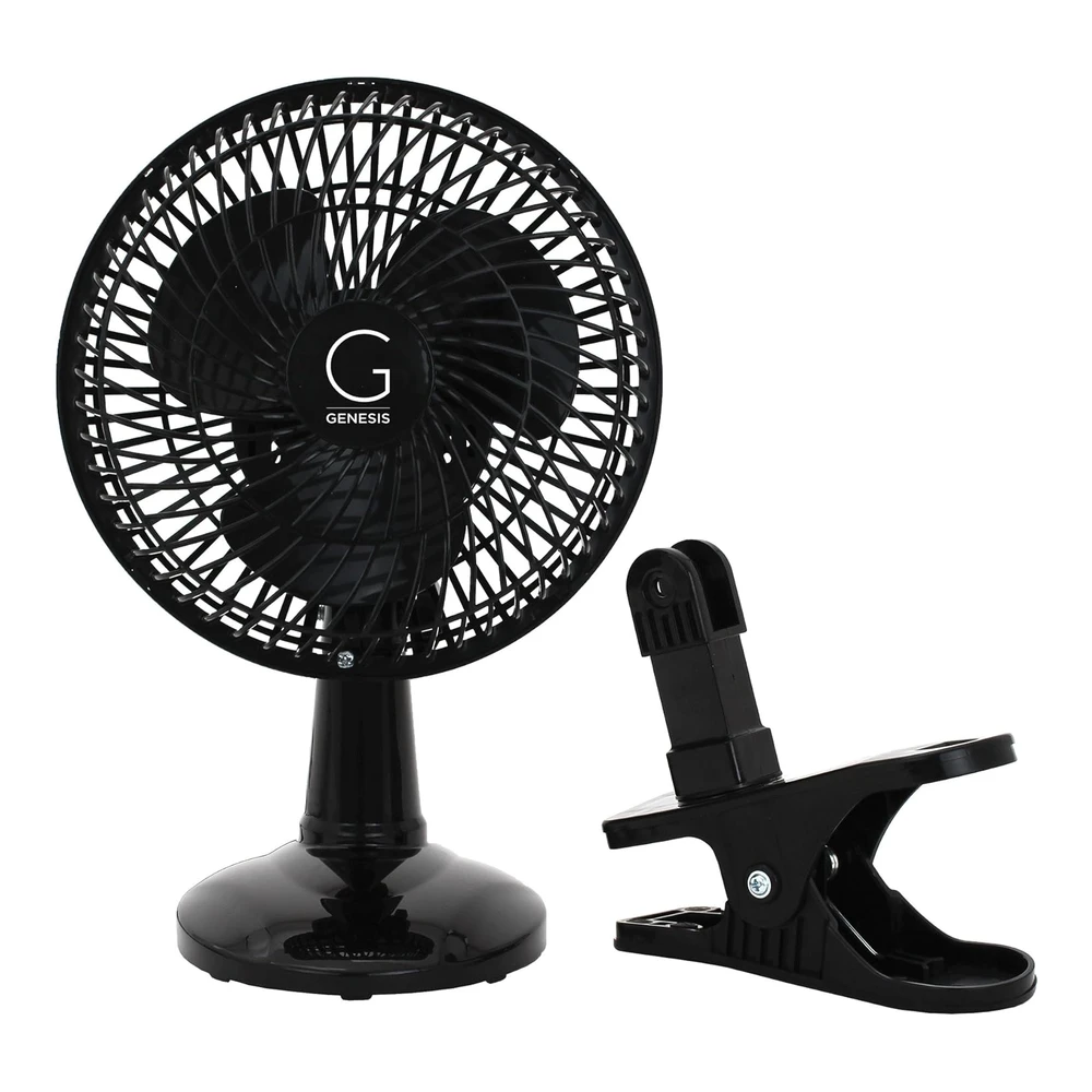 GENESIS A1 CLIPFANBLUE - VENTILADOR DE CLIP DE 6"