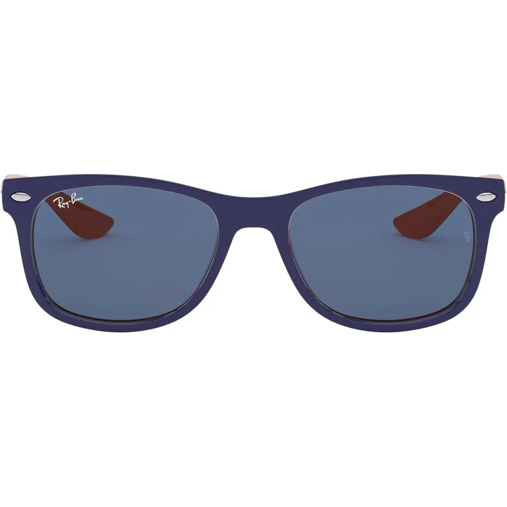 Ray-Ban Junior RJ9052S Gafas de sol para niños | Blue on Orange / Blue II