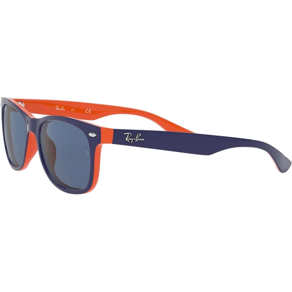 Ray-Ban Junior RJ9052S Gafas de sol para niños | Blue on Orange / Blue II