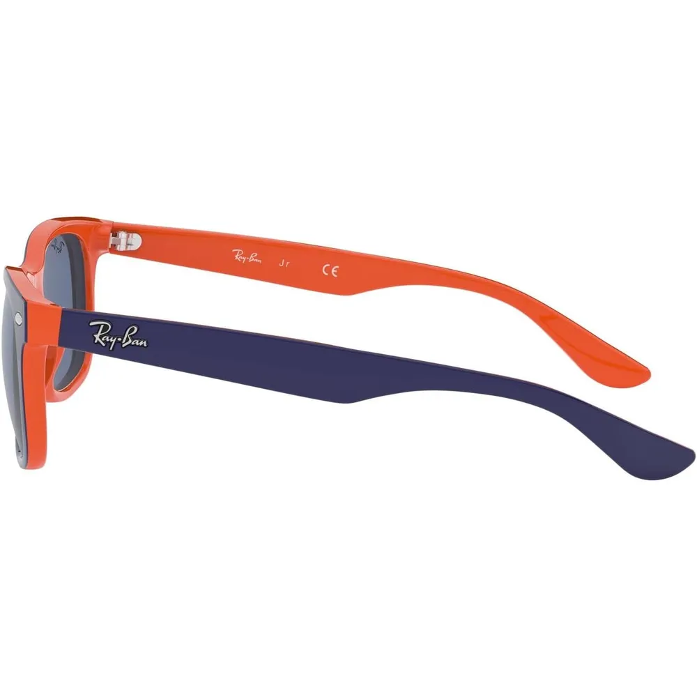 Ray-Ban Junior RJ9052S Gafas de sol para niños | Blue on Orange / Blue II