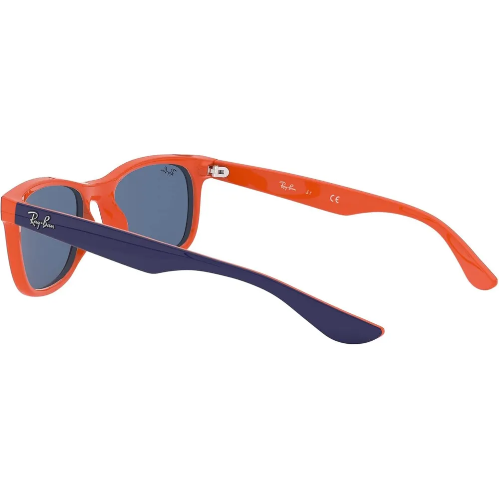 Ray-Ban Junior RJ9052S Gafas de sol para niños | Blue on Orange / Blue II