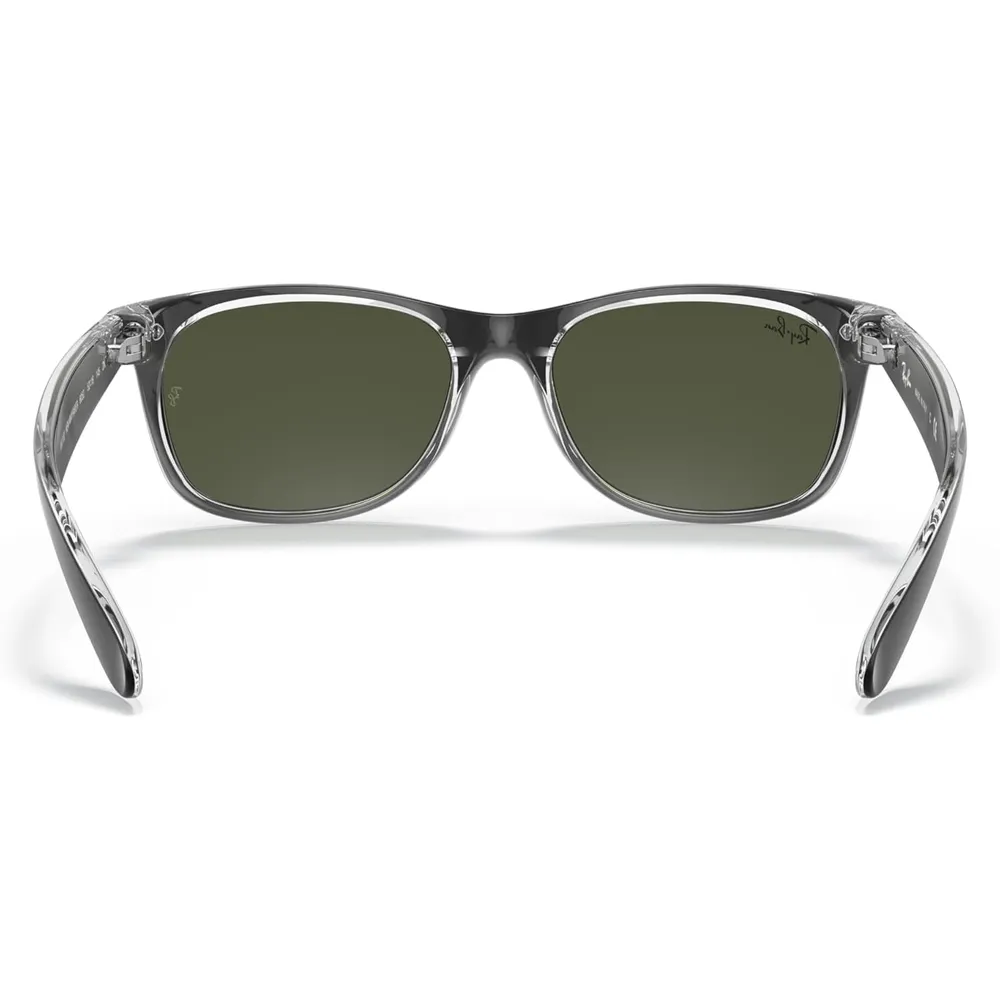 b015l2ldcu_3_webp.webp Ray-Ban RB2132 New Wayfarer Gafas de sol para hombre | Black on Transparent / Green III
