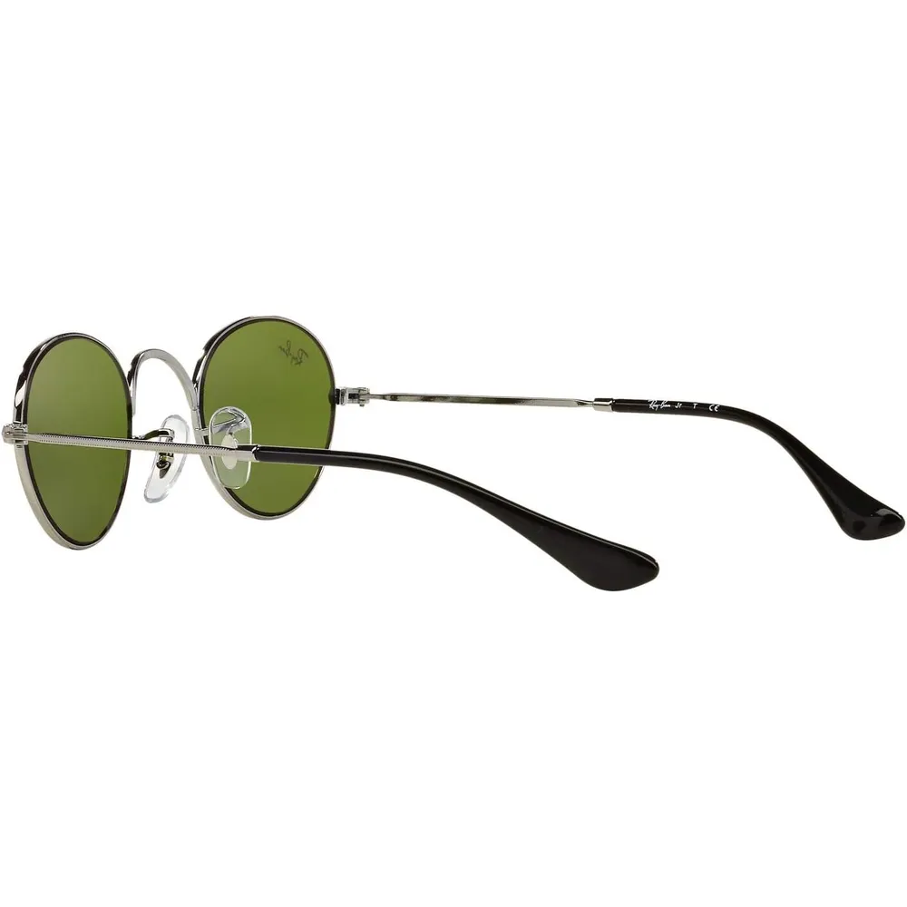 Ray-Ban Junior RJ9506S Gafas de sol para niños | Gunmetal / Green
