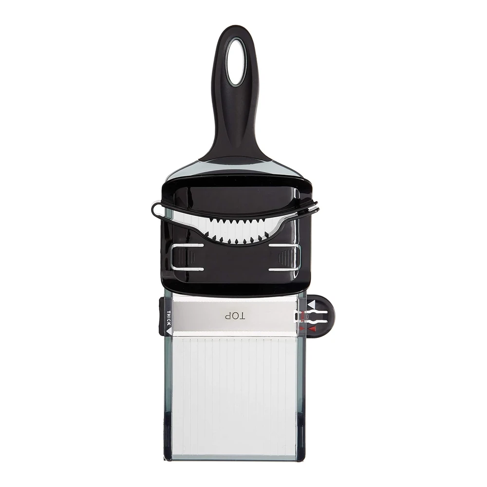 MERCER CULINARY CORTADORA MANUAL DE DOBLE ESPESOR - COLOR NEGRO