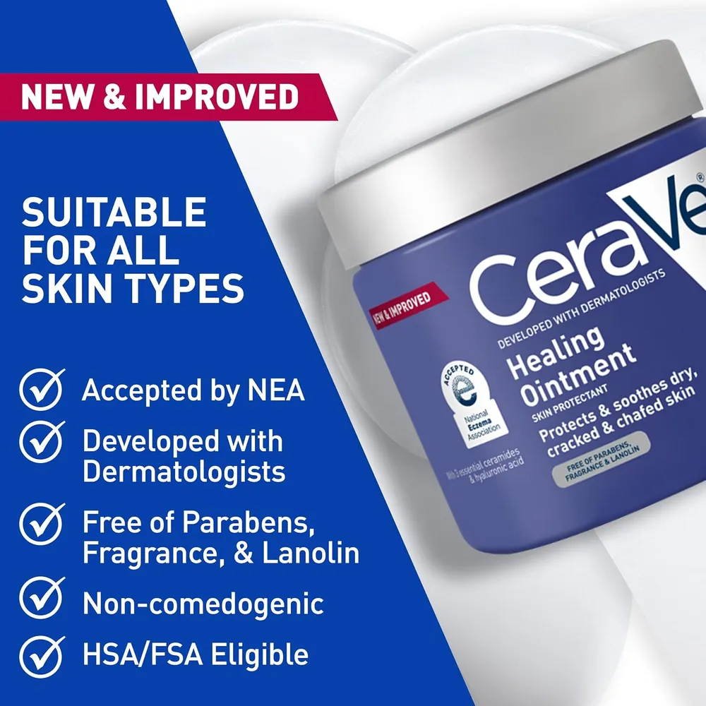 CERAVE POMADA REPARADORA DE LA BARRERA CUTÁNEA 12 OZ / 340 GR