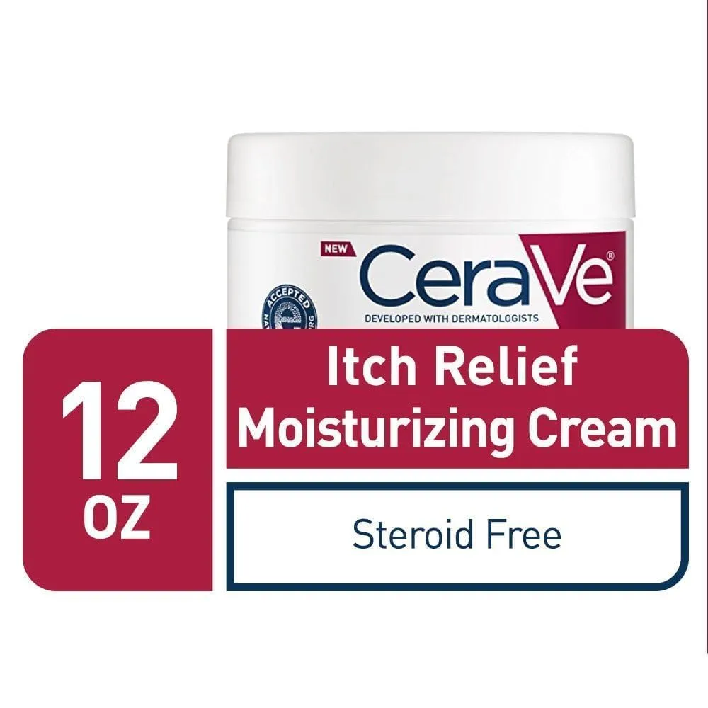 CERAVE CREMA HUMECTANTE ANTIPICAZÓN PARA PIEL SECA 12 OZ / 355 GR