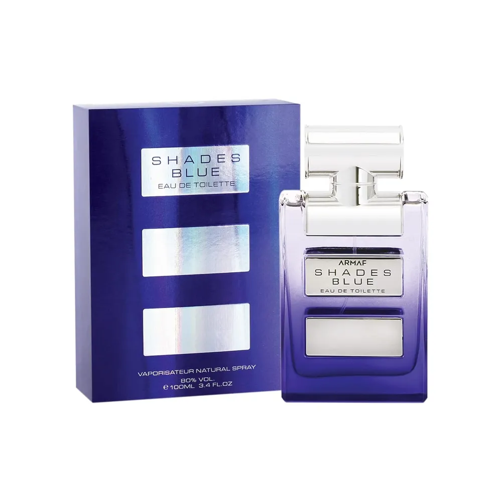 PERFUME ARMAF SHADES BLUE EDT HOMBRE 3.2 OZ / 96 ML