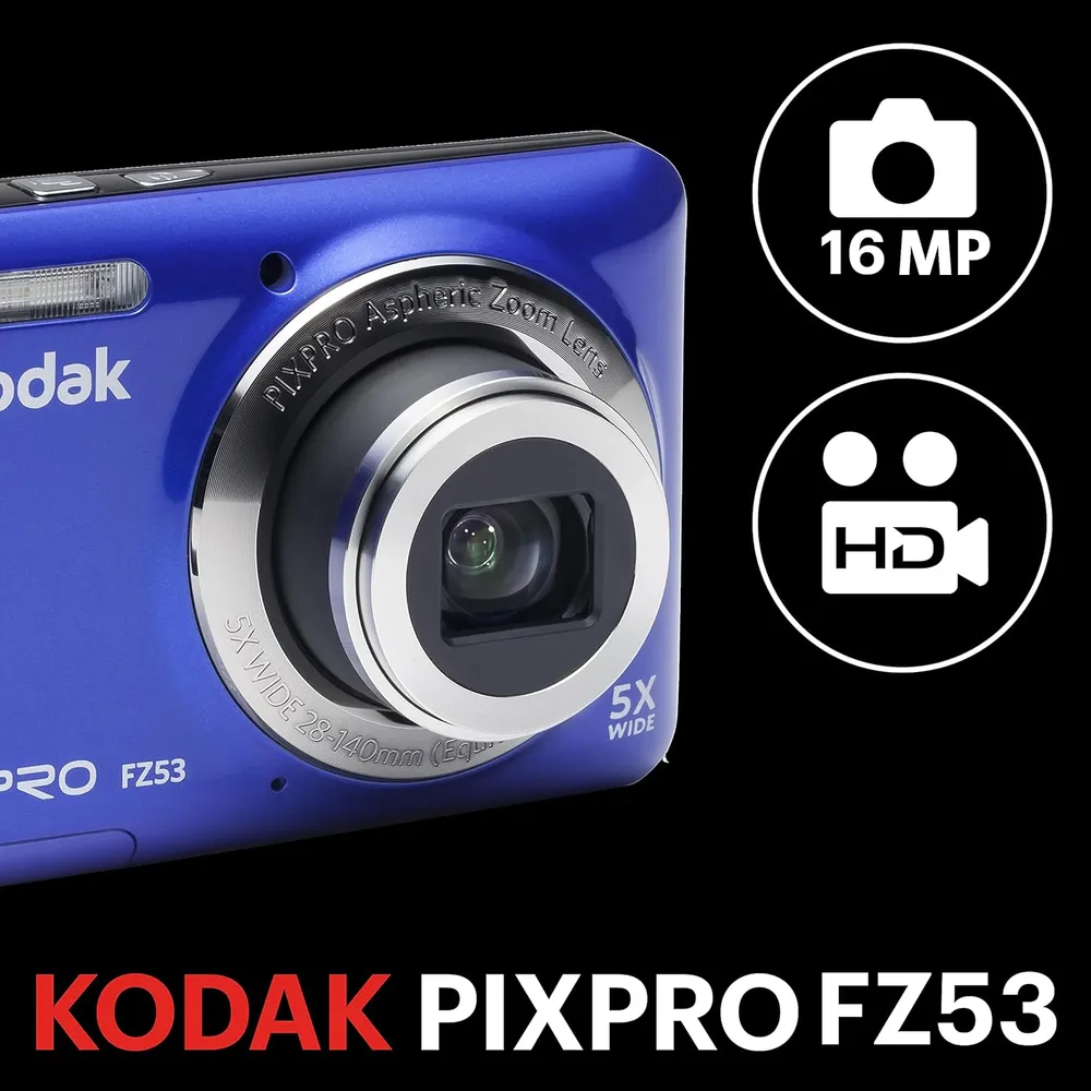 Kodak PixPro FZ53 cámara digital compacta LCD | Azul