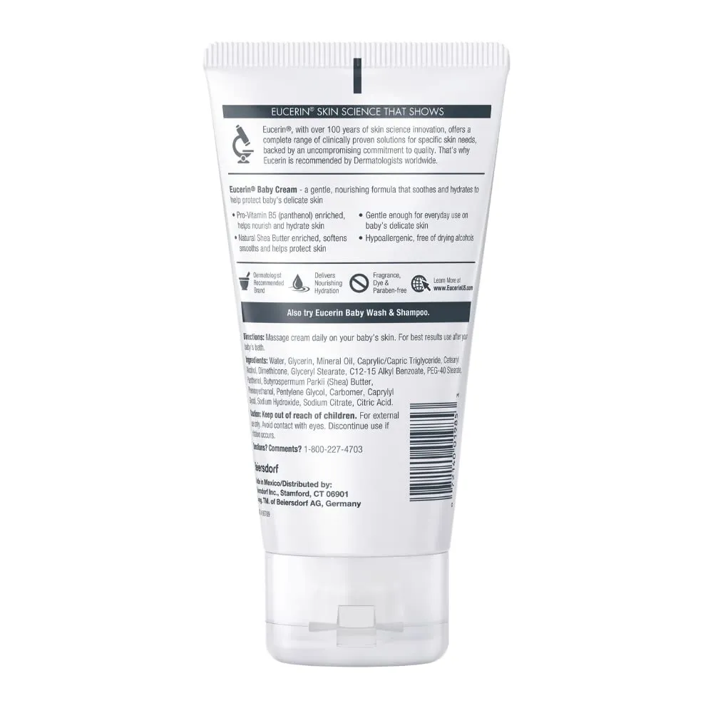 PACK 3 EUCERIN BABY CREMA HIDRATANTE PARA BEBÉS 141 GR