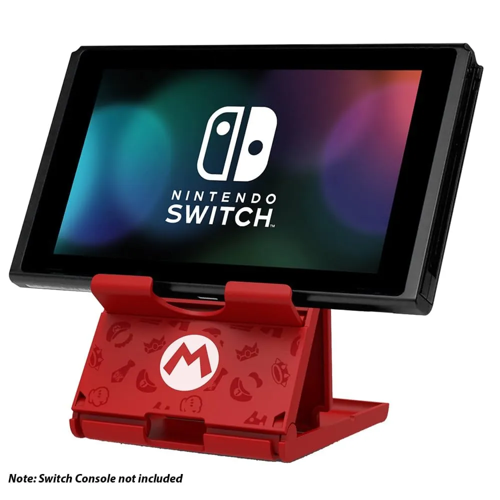Hori Soporte Compacto Edición Mario Switch 1 - Licenciado por Nintendo
