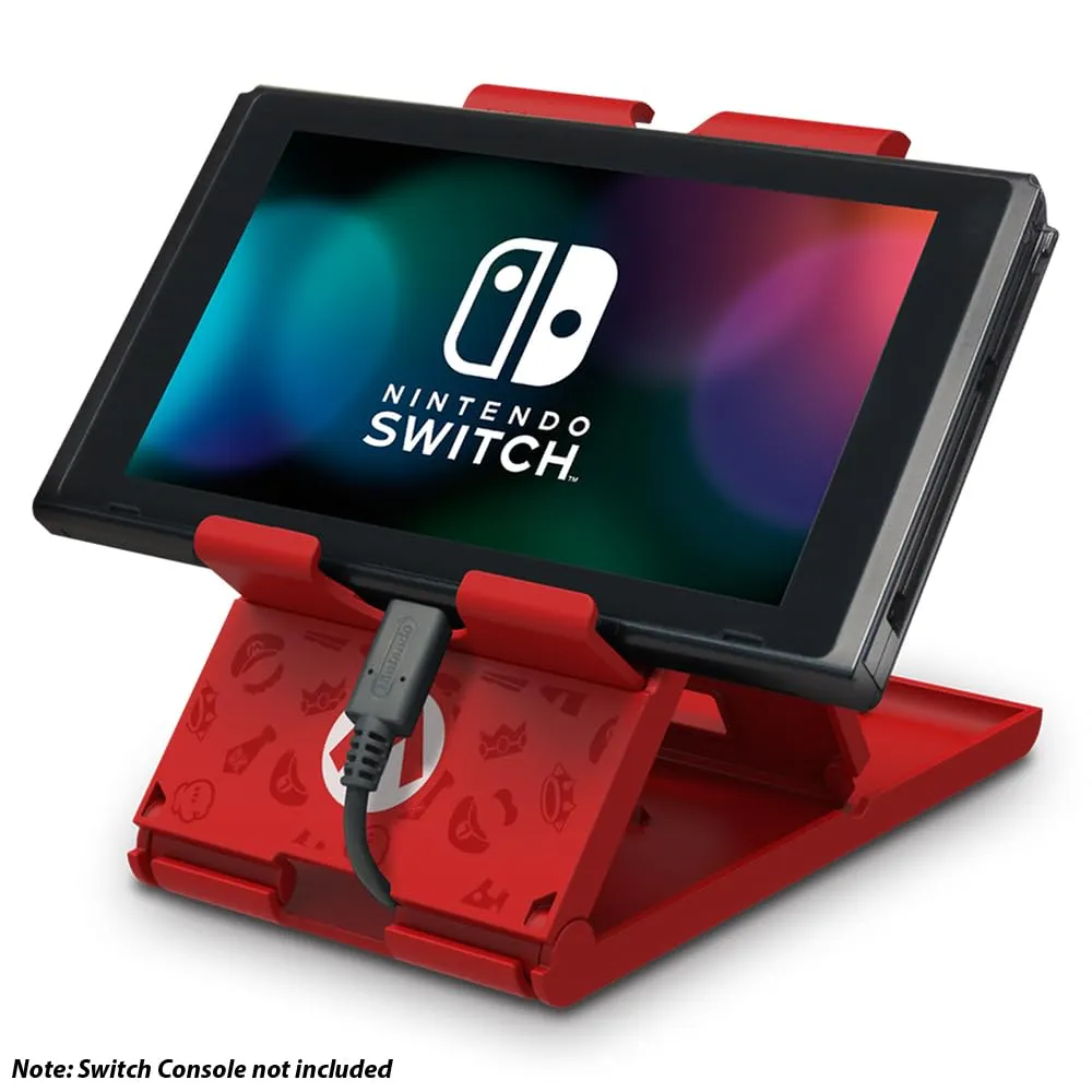 Hori Soporte Compacto Edición Mario Switch 1 - Licenciado por Nintendo