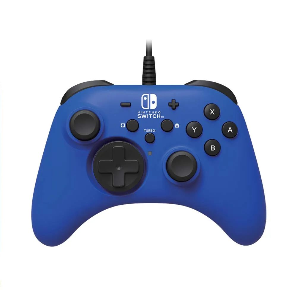 HoriPad Mando con Cable Azul para Nintendo Switch - Licenciado por Nintendo