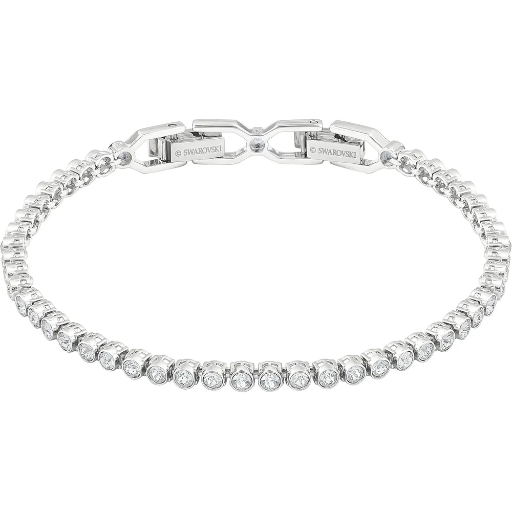 SWAROVSKI PULSERA IMBER ACABADO RODIO PARA MUJER | BLANCO