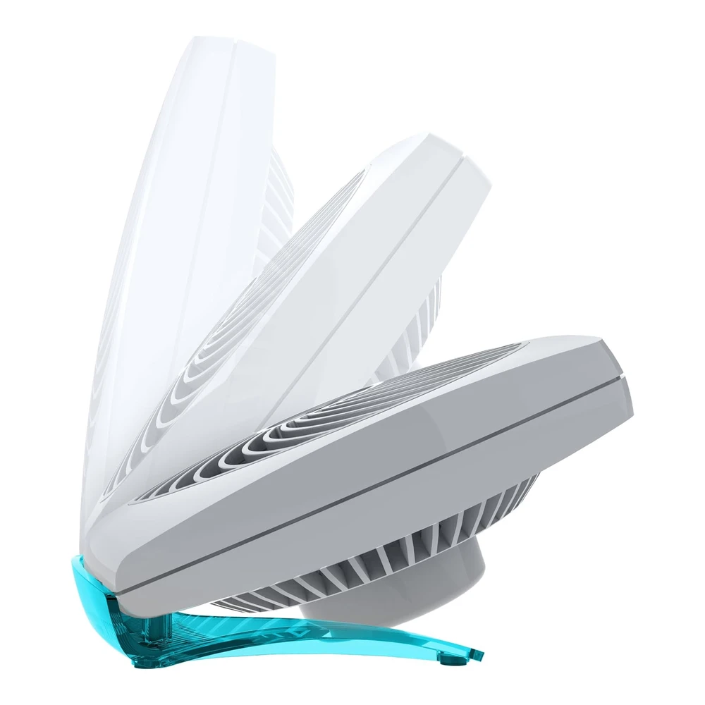 VORNADO FIT VENTILADOR DE ESCRITORIO – PLEGABLE Y COMPACTO – AGUAMARINA