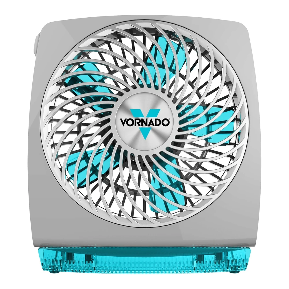 VORNADO FIT VENTILADOR DE ESCRITORIO – PLEGABLE Y COMPACTO – AGUAMARINA