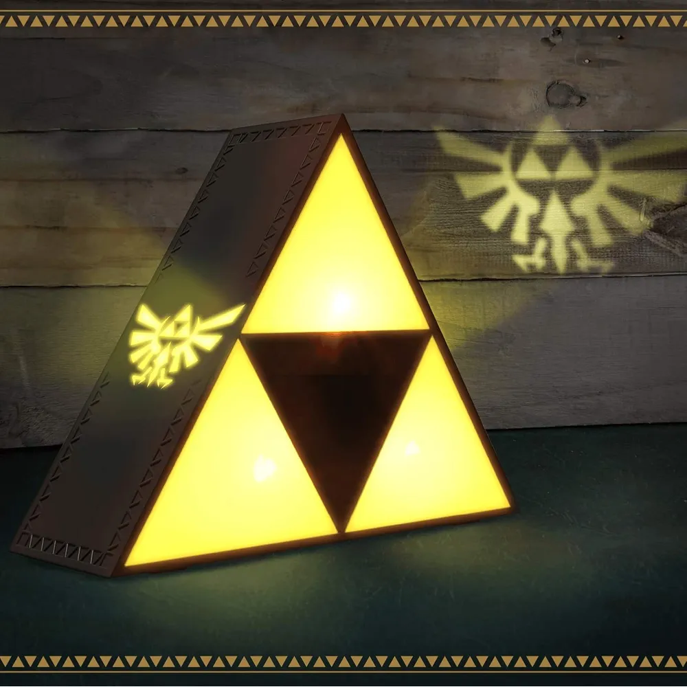 Paladone Zelda Trifuerza, lámpara proyección escudo Hyrule