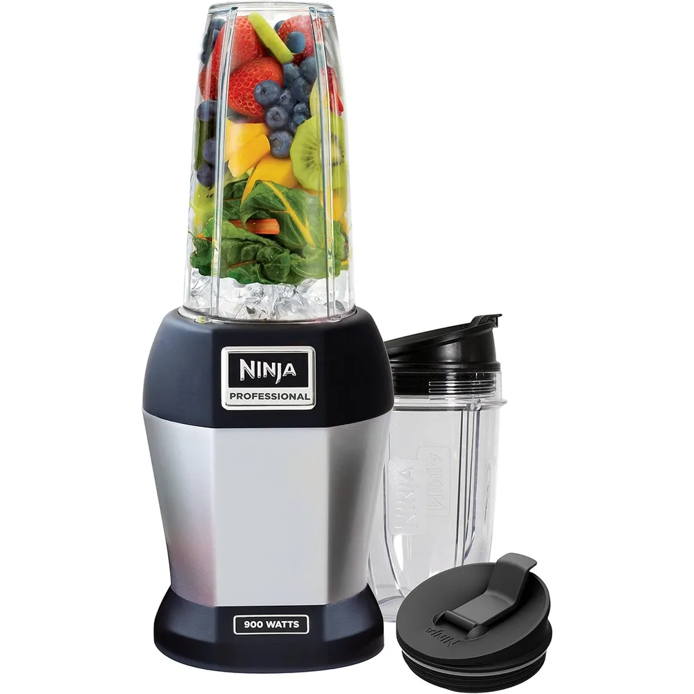 NINJA LICUADORA PERSONAL NUTRI PRO BL450C 18 OZ / 532 ML | NEGRO/PLATEADO