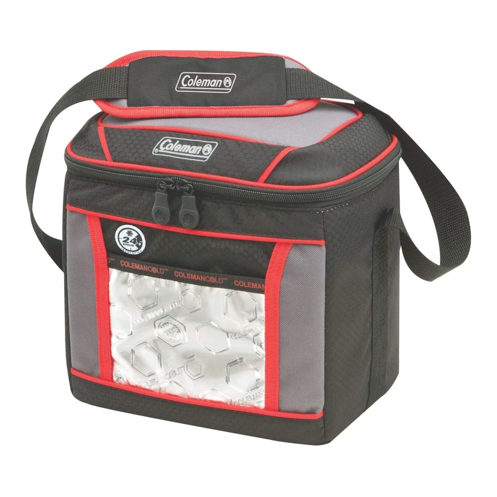 Coleman Soft Cooler Bag | Keeps Ice Up To 24 Hours | Insulated Lunch Cooler With Adjustable Shoulder Straps | Great for  Picnics - Bbqs - Camping - Tailgating & Outdoor Activities