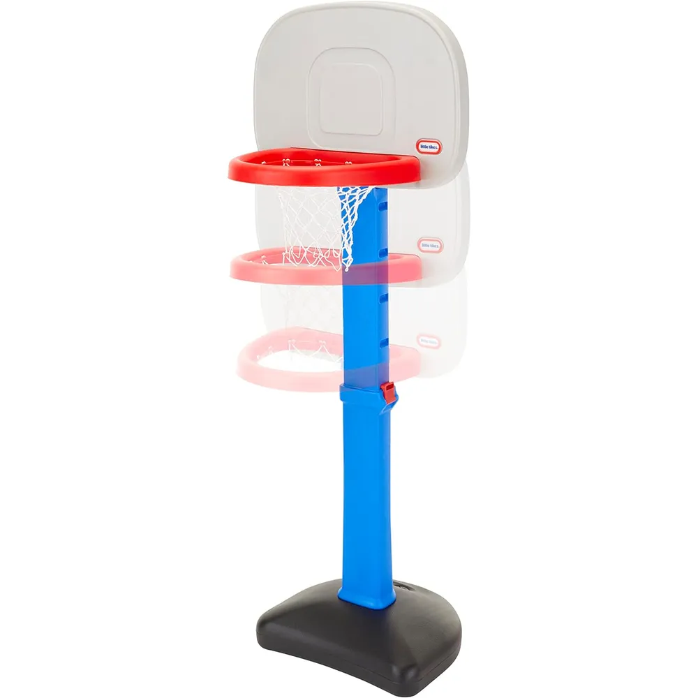 CANASTA DE BALONCESTO LITTLE TIKES  EASY SCORE CON 3 PELOTAS
