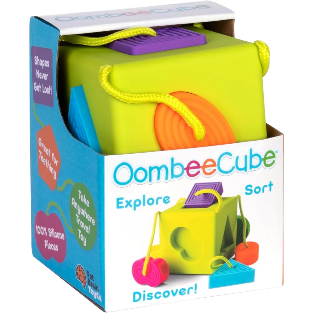 JUEGO CLASIFICADOR DE FORMAS OOMBEE CUBE FAT BRAIN