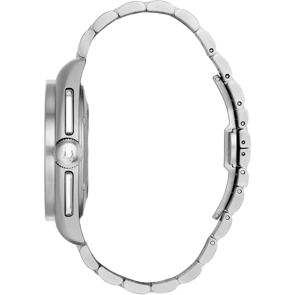 Bulova reloj Archive Lunar Pilot cronógrafo cuarzo hombre 6 agujas | Plateado