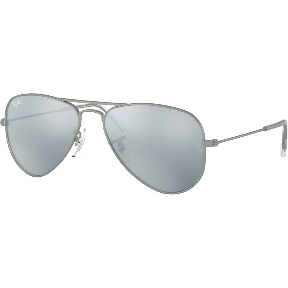 Ray-Ban Junior RJ9506S Gafas de sol para niños | Gunmetal / Grey Flash