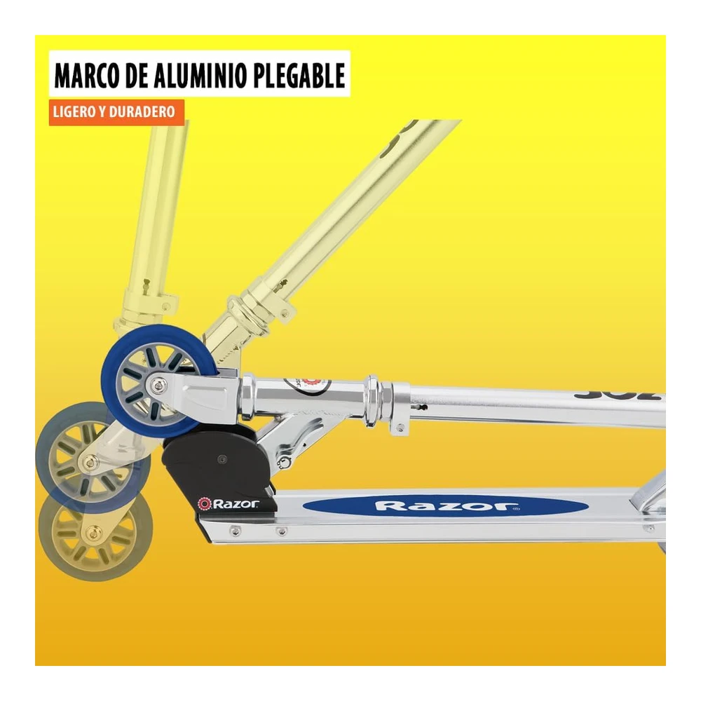 Razor a Kick Scooter for  Kids - Lightweight - Foldable - Aluminum Frame - And Adjustable Handlebars