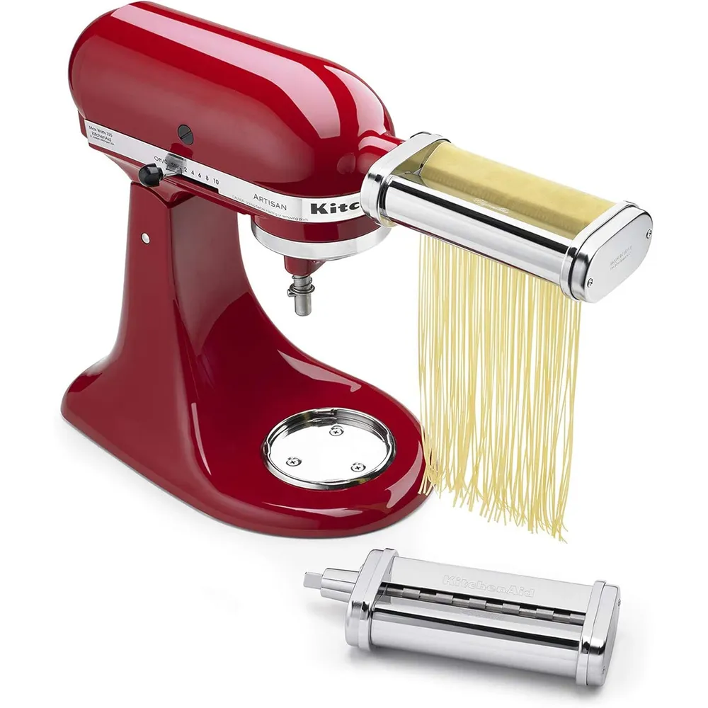 KITCHENAID KSMPCA, JUEGO DE CORTADORES DE PASTA (2 PIEZAS) | PLATEADO