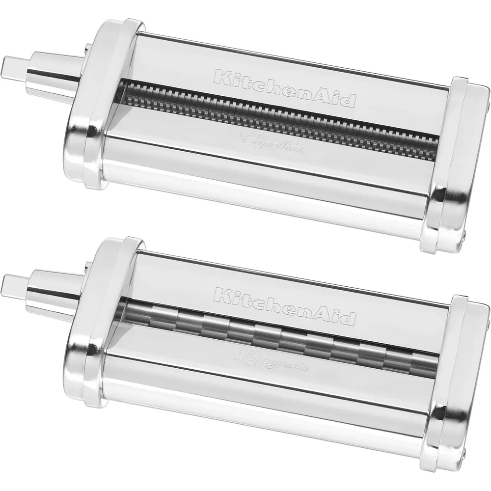 KITCHENAID KSMPCA, JUEGO DE CORTADORES DE PASTA (2 PIEZAS) | PLATEADO