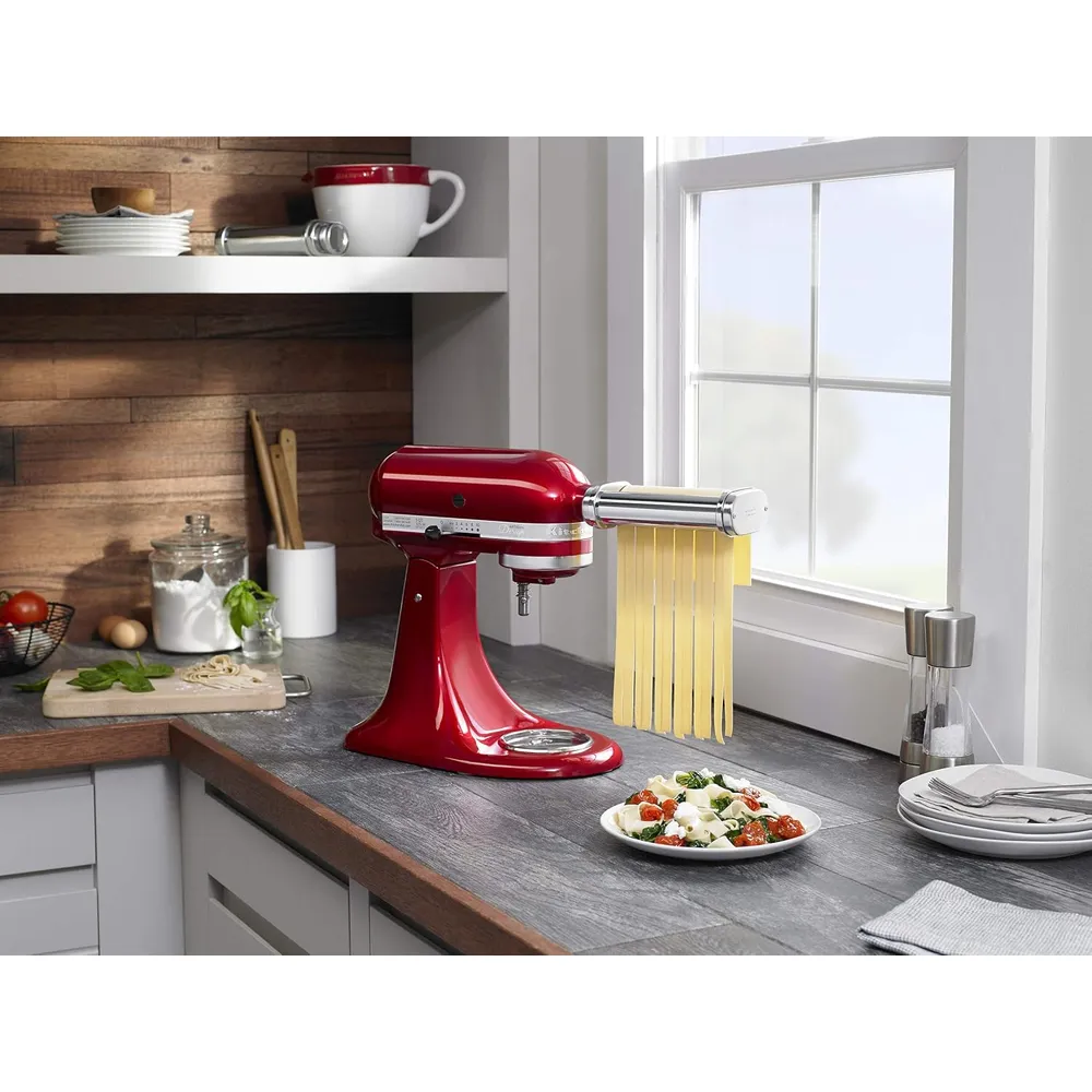 KITCHENAID KSMPCA, JUEGO DE CORTADORES DE PASTA (2 PIEZAS) | PLATEADO