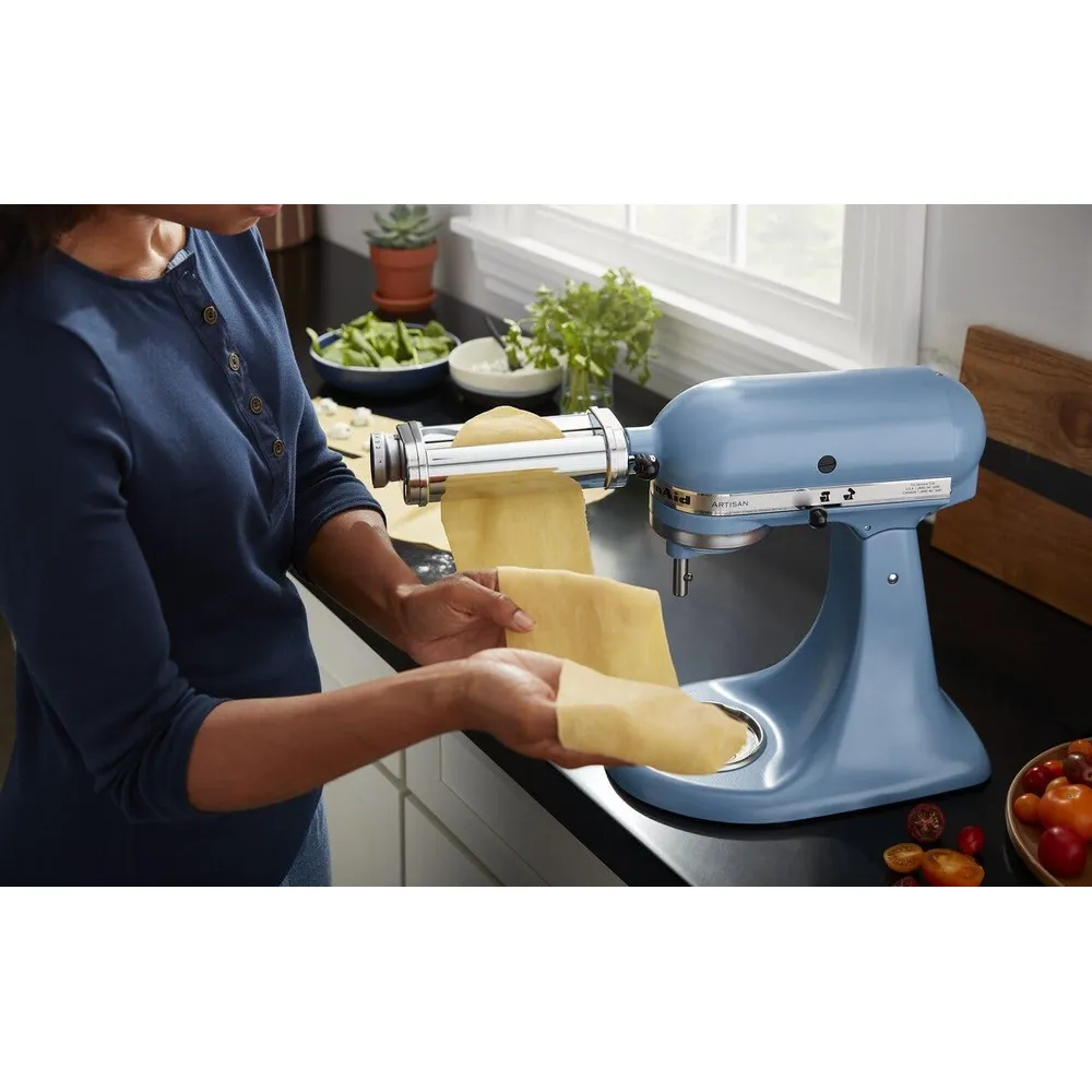 KITCHENAID KSMPSA, RODILLO DE PASTA PARA BATIDORAS DE PIE | PLATEADO