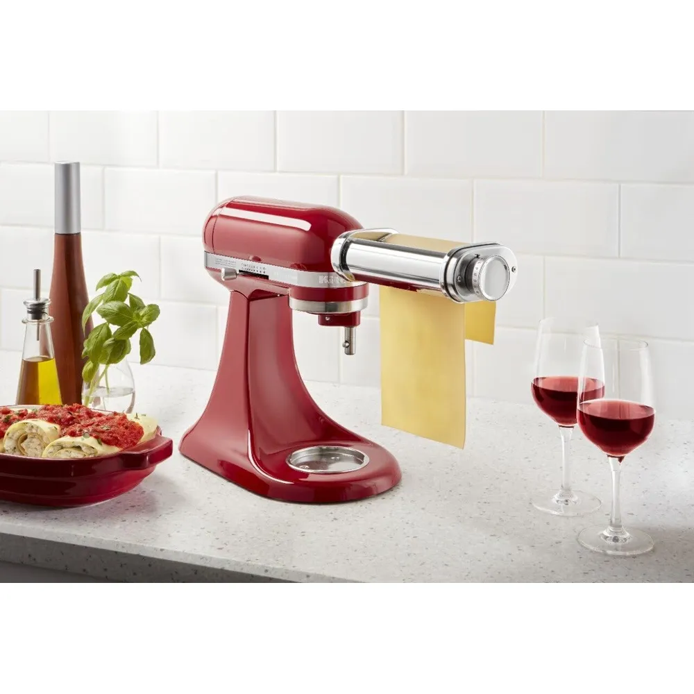 KITCHENAID KSMPSA, RODILLO DE PASTA PARA BATIDORAS DE PIE | PLATEADO