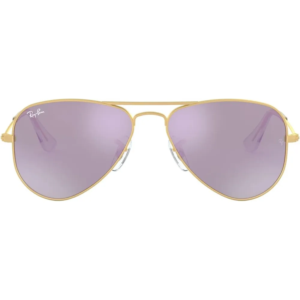 Ray-Ban Junior RJ9506S Gafas de sol para niños | Gold / Lilac Flash I