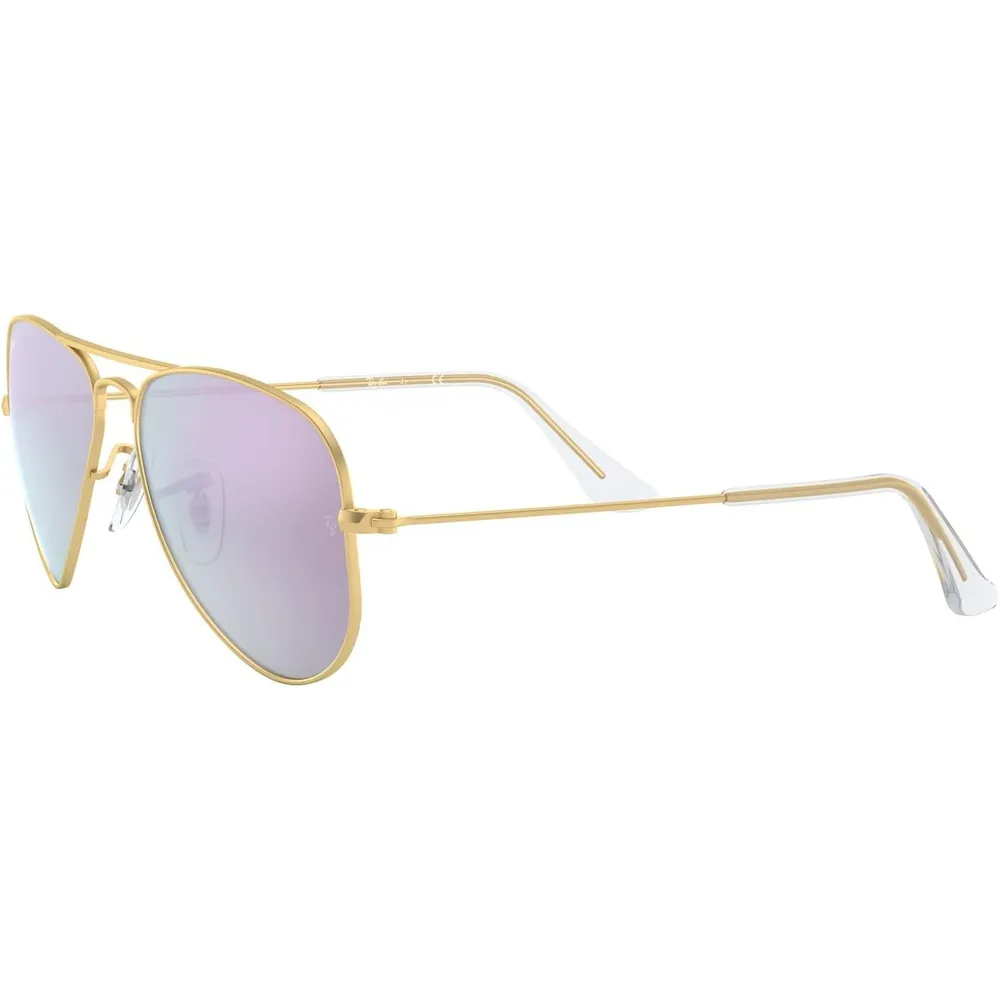 Ray-Ban Junior RJ9506S Gafas de sol para niños | Gold / Lilac Flash I