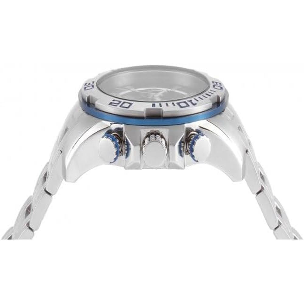 Reloj Invicta Pro Diver para hombre analógico resistente al agua | Plateado y Azul Acero