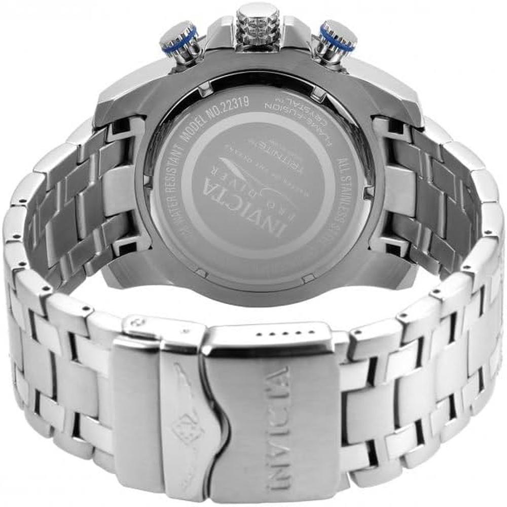 Reloj Invicta Pro Diver para hombre analógico resistente al agua | Plateado y Azul Acero