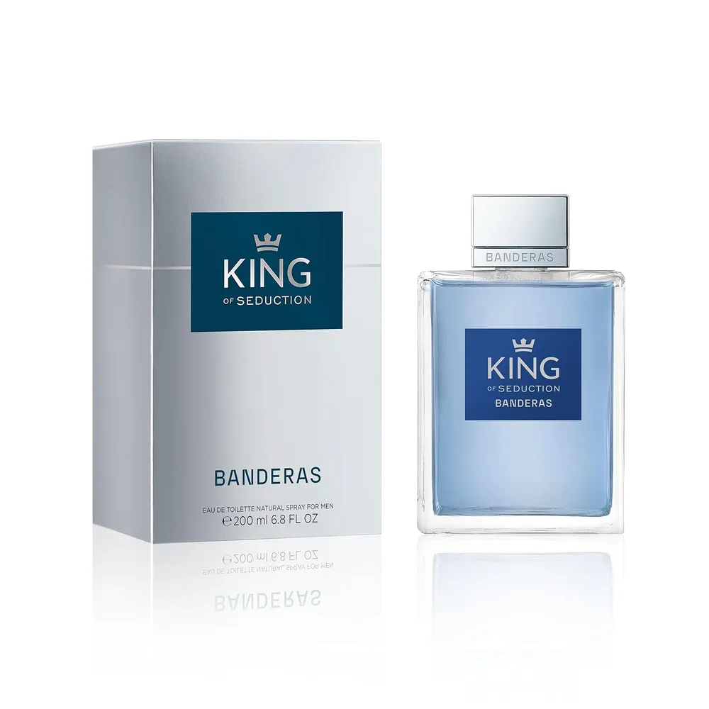 PERFUME BANDERAS KING OF SEDUCTION EAU DE TOILETTE 6.8 OZ / 200 ML