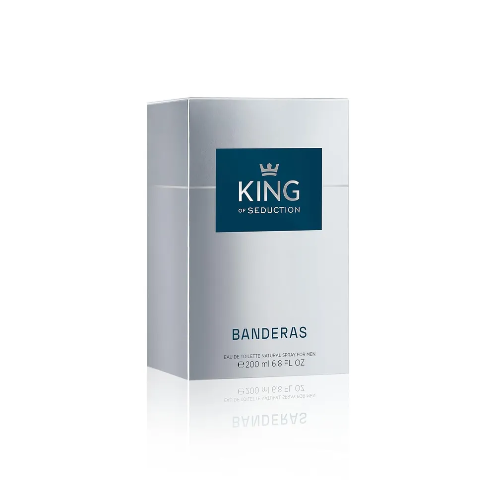 PERFUME BANDERAS KING OF SEDUCTION EAU DE TOILETTE 6.8 OZ / 200 ML