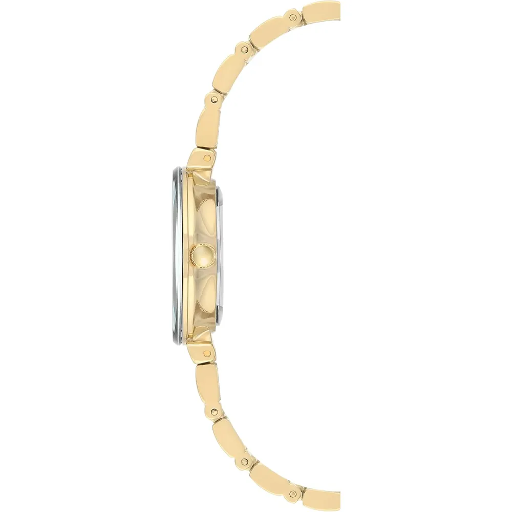 b01h1ug3ne_1_webp.webp Anne Klein AK/2434EMGB reloj con diamante verdadero y pulsera para mujer | 28 mm - Dorado/Negro