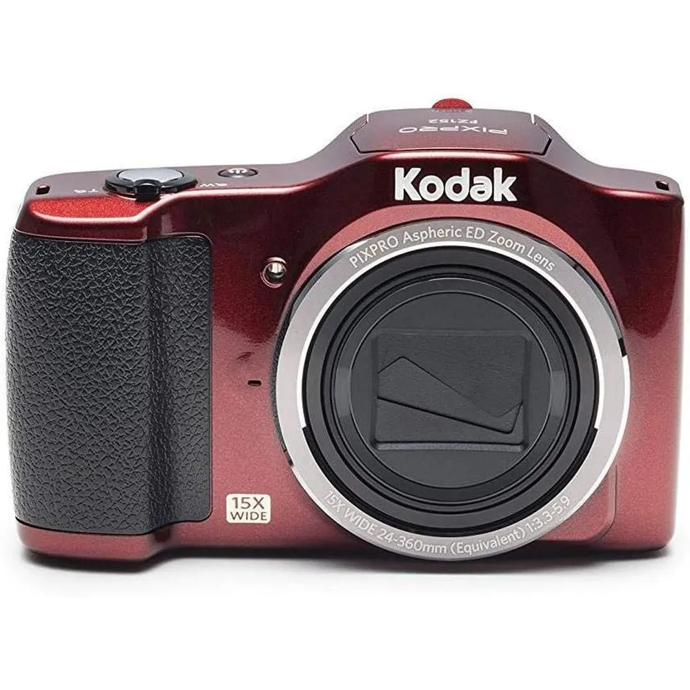Kodak PixPro FZ152 RD cámara digital 16 MP zoom 15x LCD | Rojo