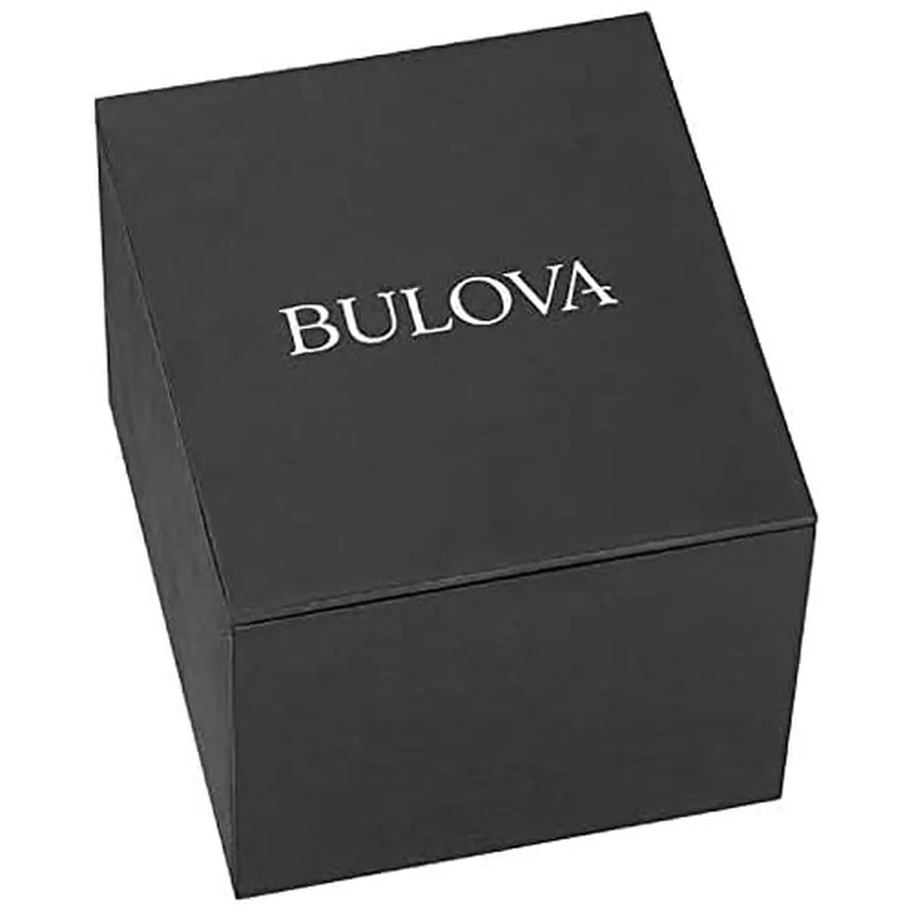 Bulova reloj automático hombre con correa | Plateado