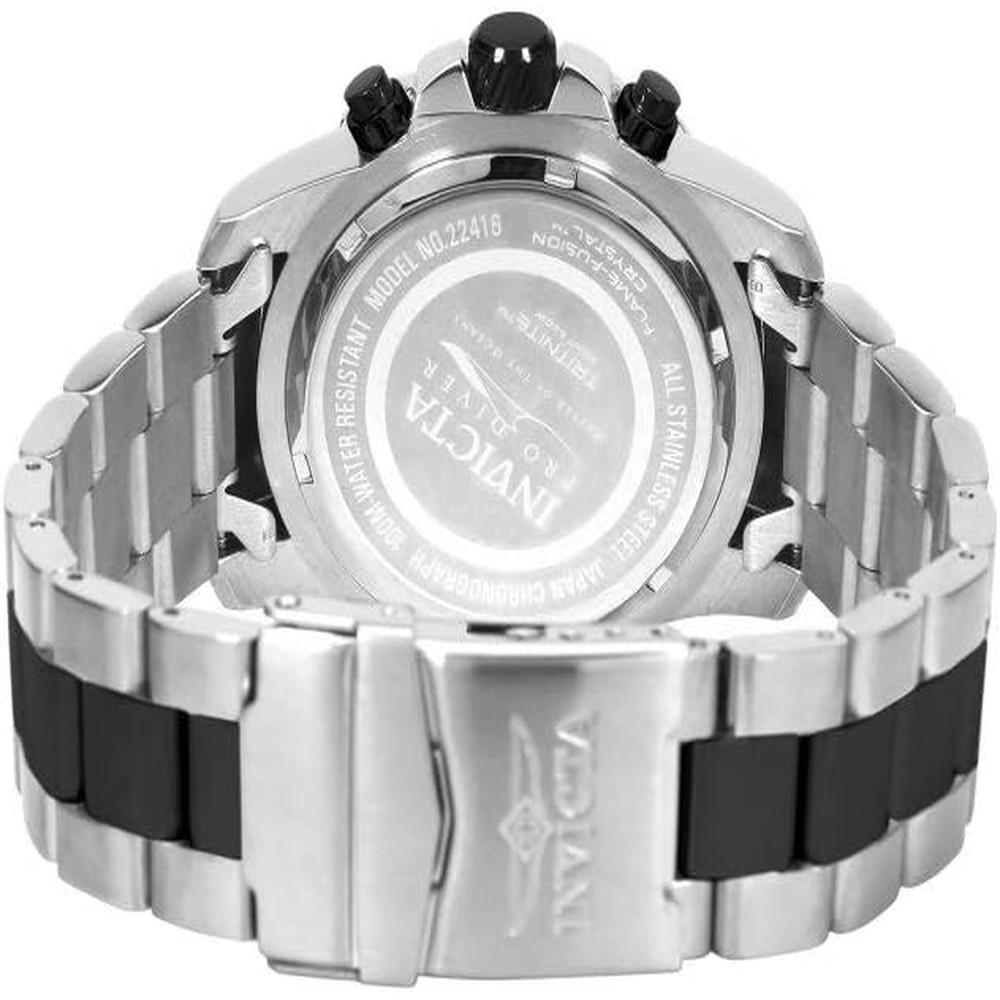 Reloj Invicta Pro Diver para hombre acero inoxidable casual | Plateado y Negro