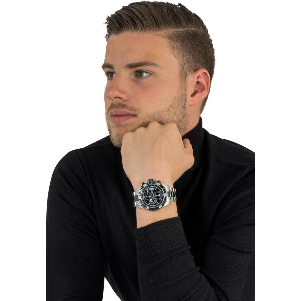 Reloj Invicta Pro Diver para hombre acero inoxidable casual | Plateado y Negro