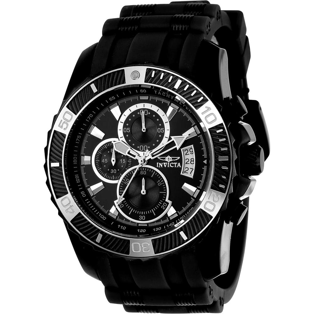 Reloj Invicta Pro Diver para hombre brilla en la oscuridad | Negro Mate