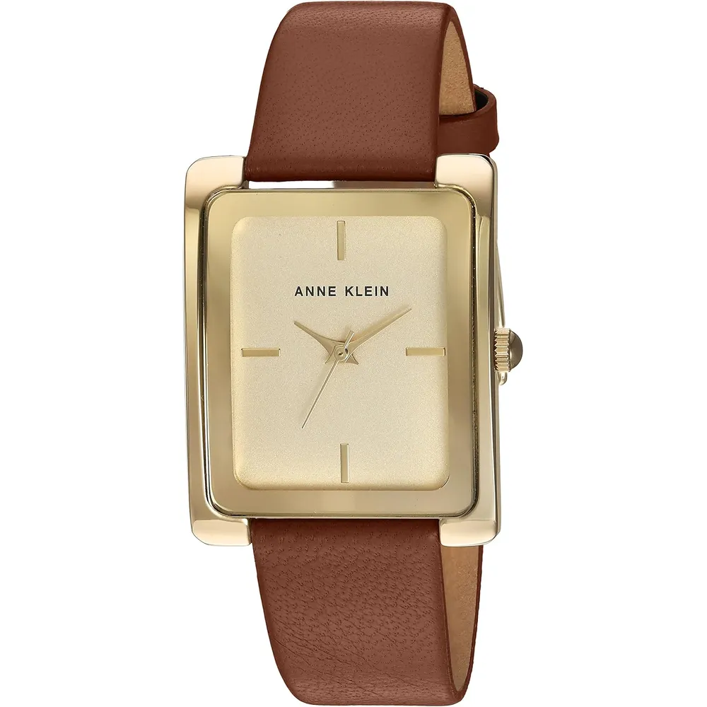 Anne Klein AK/2707TTTN reloj para dama | 28 mm - Marrón Miel/Oro
